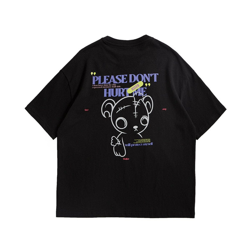 Please Don’t Hurt Me T-Shirt Hipster Style Oversized Tee