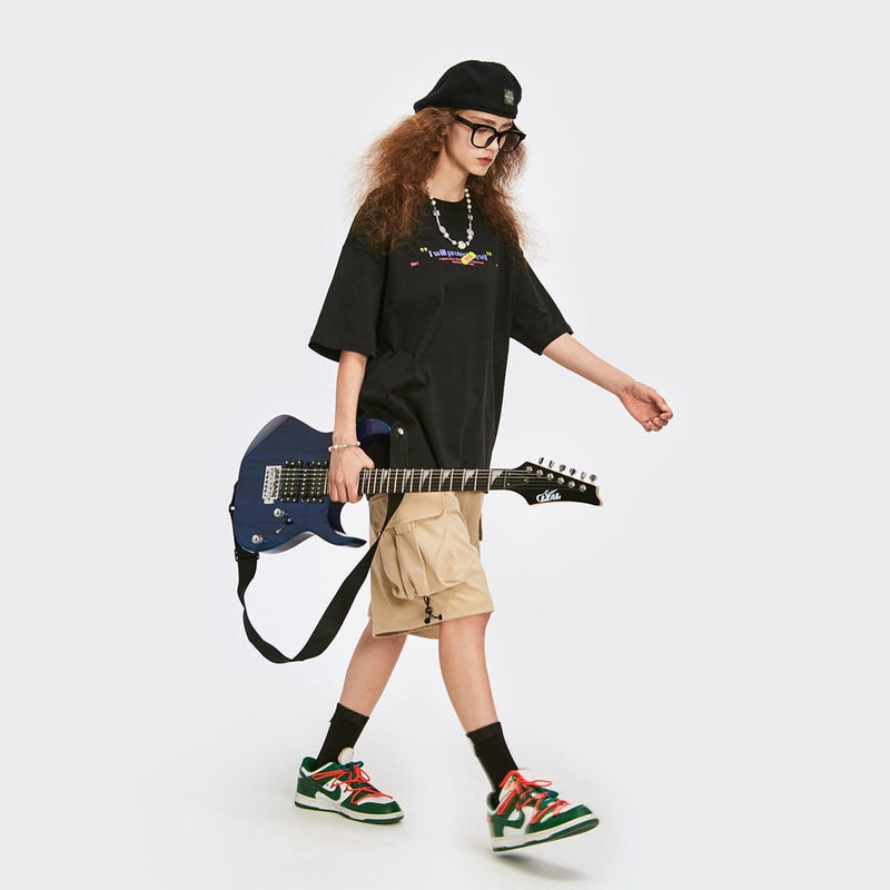 Please Don’t Hurt Me T-Shirt Hipster Style Oversized Tee