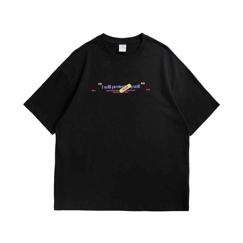 Please Don’t Hurt Me T-Shirt Hipster Style Oversized Tee