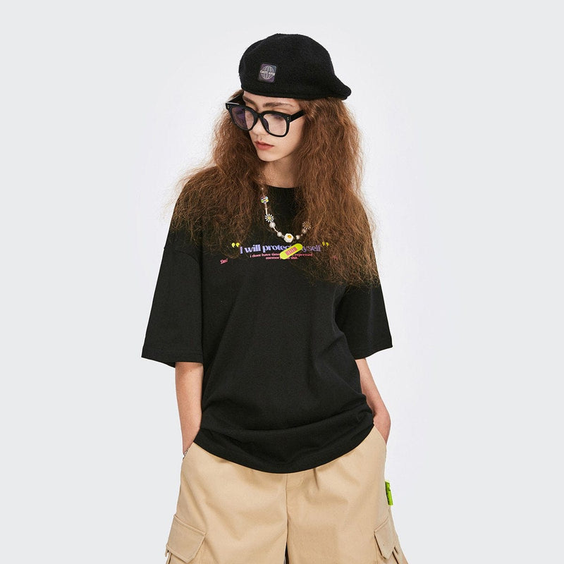 Please Don’t Hurt Me T-Shirt Hipster Style Oversized Tee