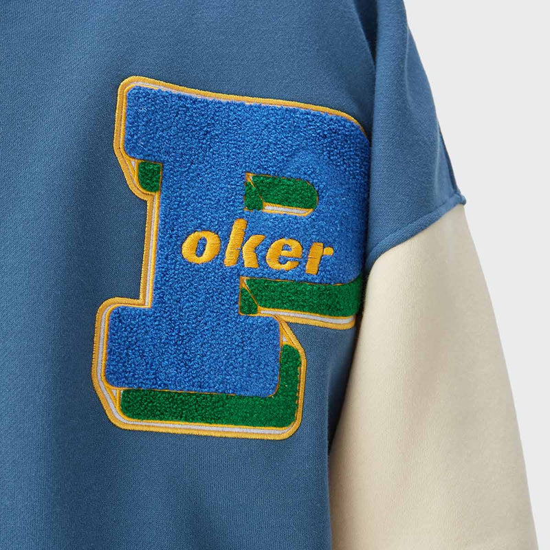 Poker Lucky Varsity Jacket - Vintage Baseball Jacket