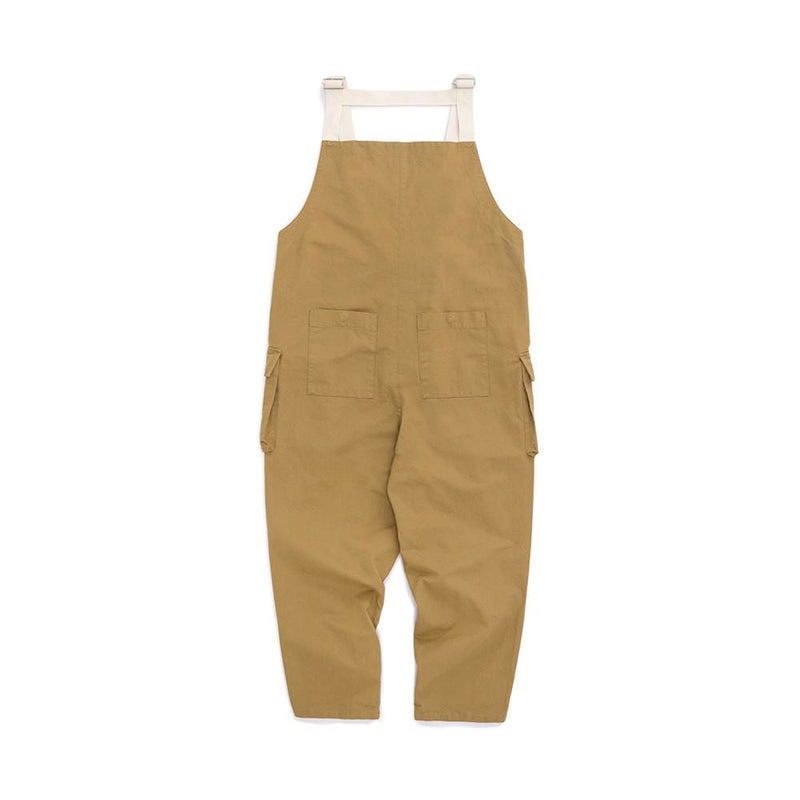 Relaxed Cargo Dungarees - Comfy Workwear Overalls